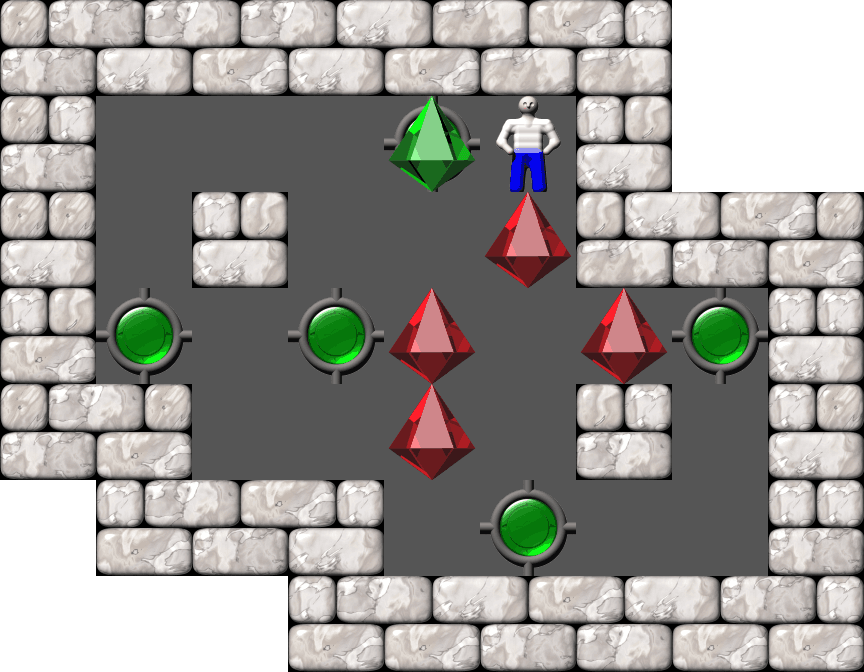 Sokoban Yasgood 2 level 161